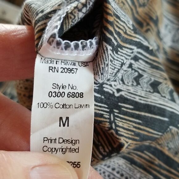 Tori Richard Aloha Button Down Shirt - Picture 8 of 8